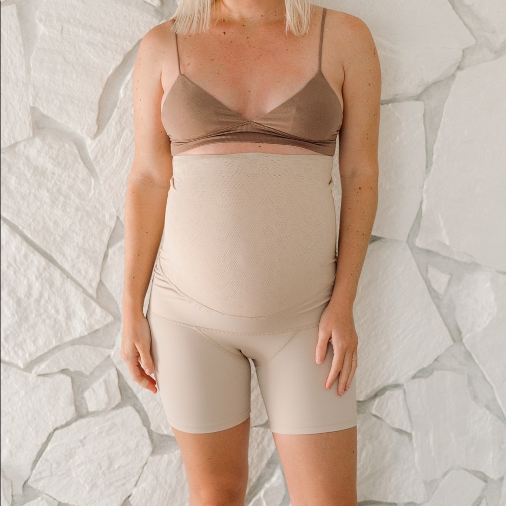 SRC Health Pregnancy Shorts - Nude
